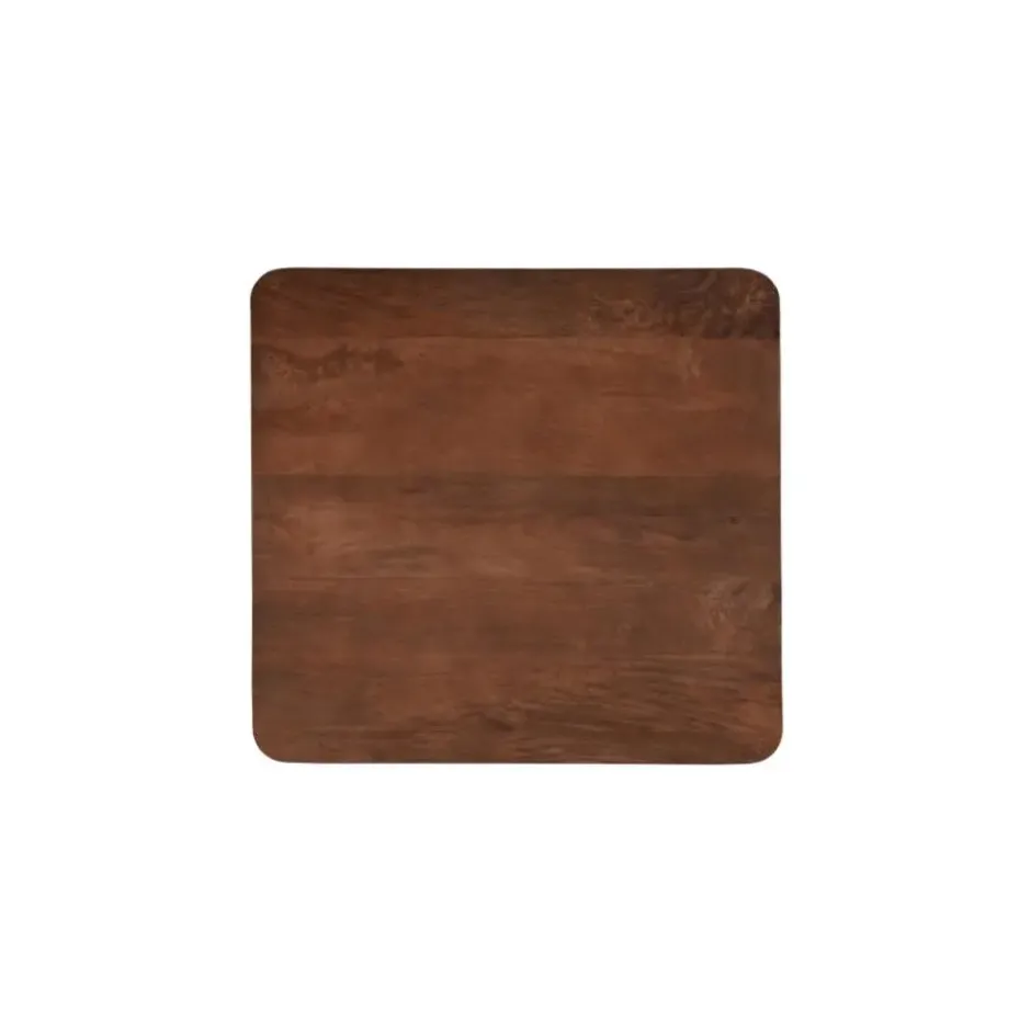 Eettafel Nova Vierkant 90x90cm Donkerbruin Vierkant