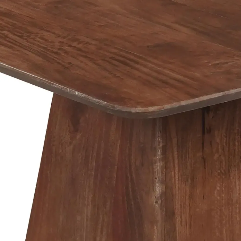 Eettafel Nova Vierkant 90x90cm Donkerbruin Vierkant