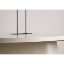 Eettafel Ovaal Beige - 210x110x76cm - Diamond