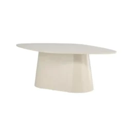 Eettafel Ovaal Beige - 210x110x76cm - Diamond
