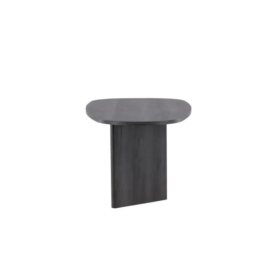Eettafel Ovaal Zwart 220cm - Fineer - 6-8 Personen - Tafel Grönvik