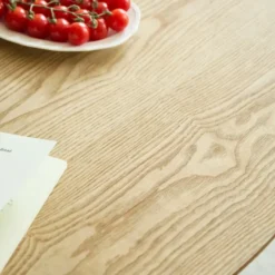 Eettafel 4 Personen Ronde Houten Basis Metaal