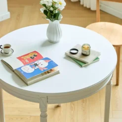 Eettafel 4 Personen Ronde Hout