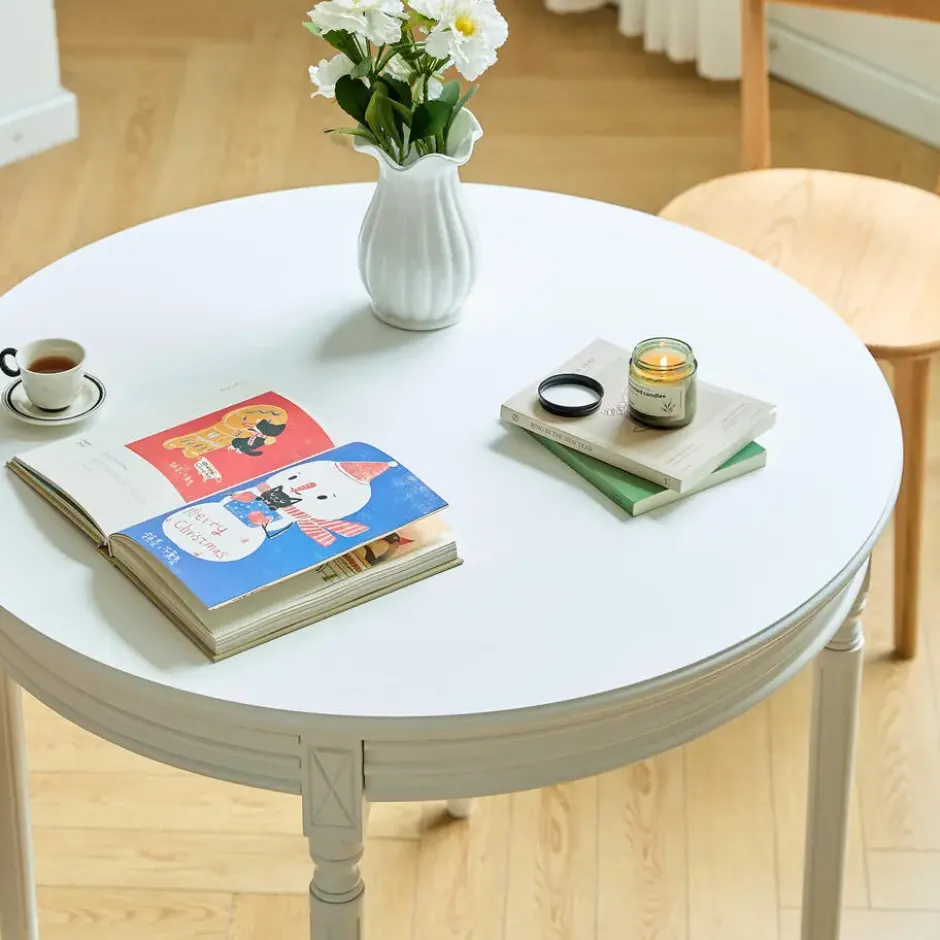 Eettafel 4 Personen Ronde Hout