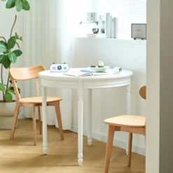 Eettafel 4 Personen Ronde Hout