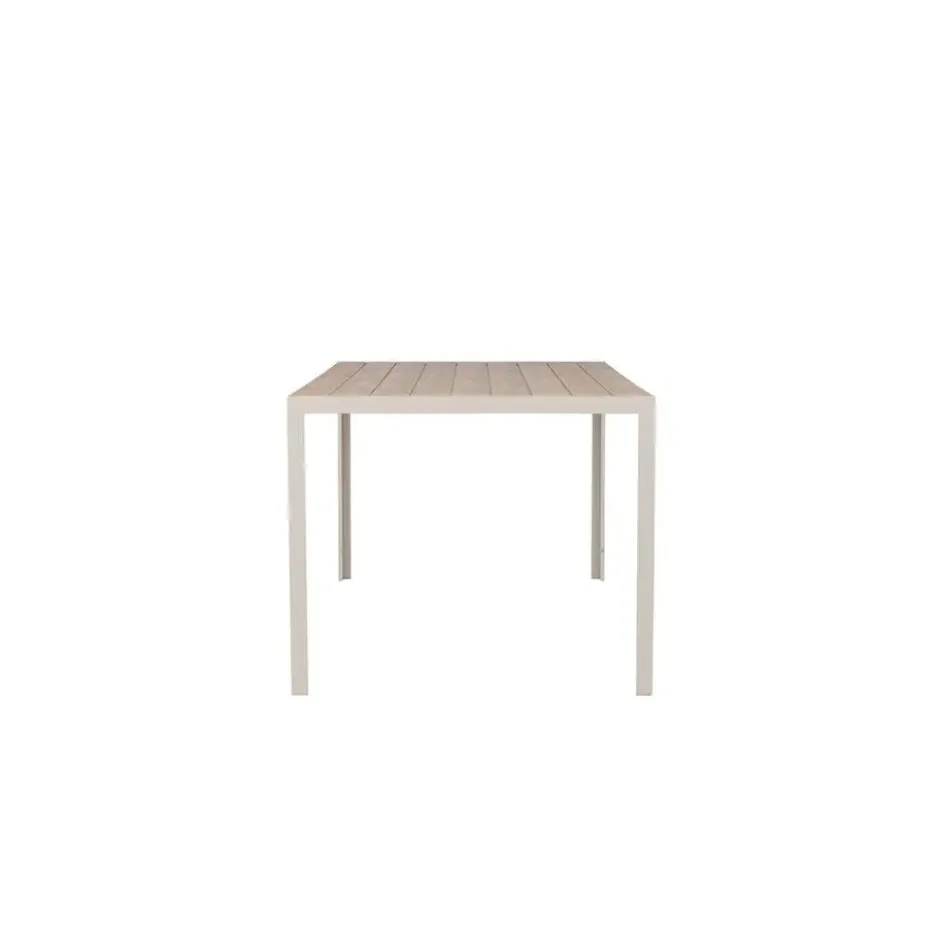 Eettafel Rechthoek - Beige - 205x90x74cm - Break