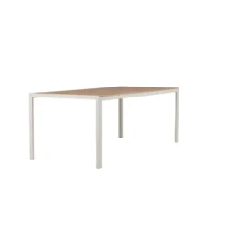 Eettafel Rechthoek - Beige - 205x90x74cm - Break