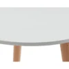 Eettafel ROLENA - 2 plaatsen - Wit Hout paneel