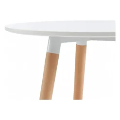 Eettafel ROLENA - 2 plaatsen - Wit Hout paneel