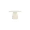 Eettafel Rond Beige Hout - Ø120x75cm - Lanzo