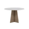 Eettafel Rond - Beige Steen - 110x110x75cm - Bootcut