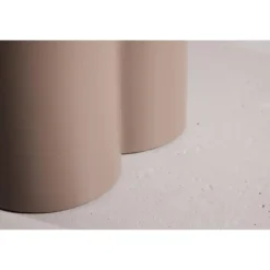 Eettafel Rond Donkerbruin - 110x110x76cm - Olivia