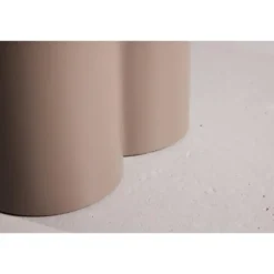 Eettafel Rond Donkerbruin - 110x110x76cm - Olivia