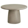 Eettafel Rond Grijs - Ø120x75cm - Bonnet