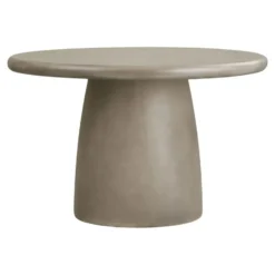 Eettafel Rond Grijs - Ø120x75cm - Bonnet