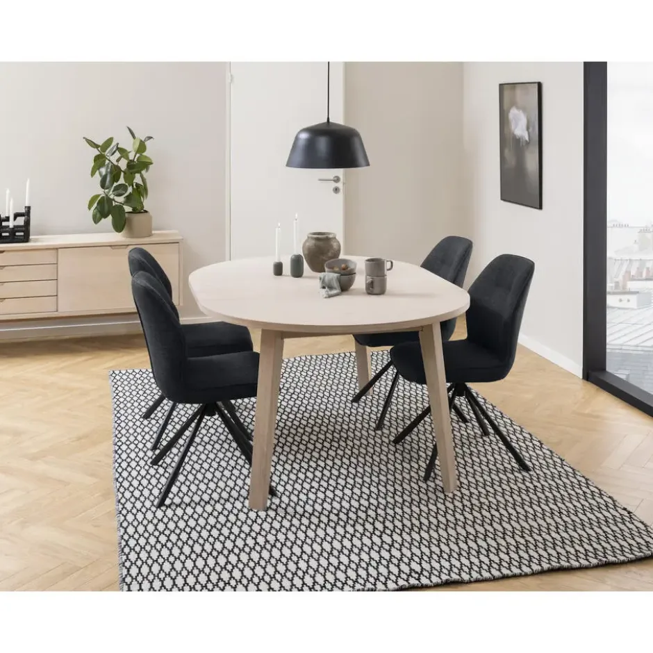 Eettafel Sven - naturel - Ø120 cm