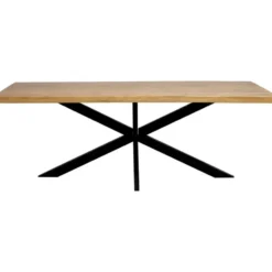 Eettafel Travis rechthoek - mangohout- 78x200x100 cm