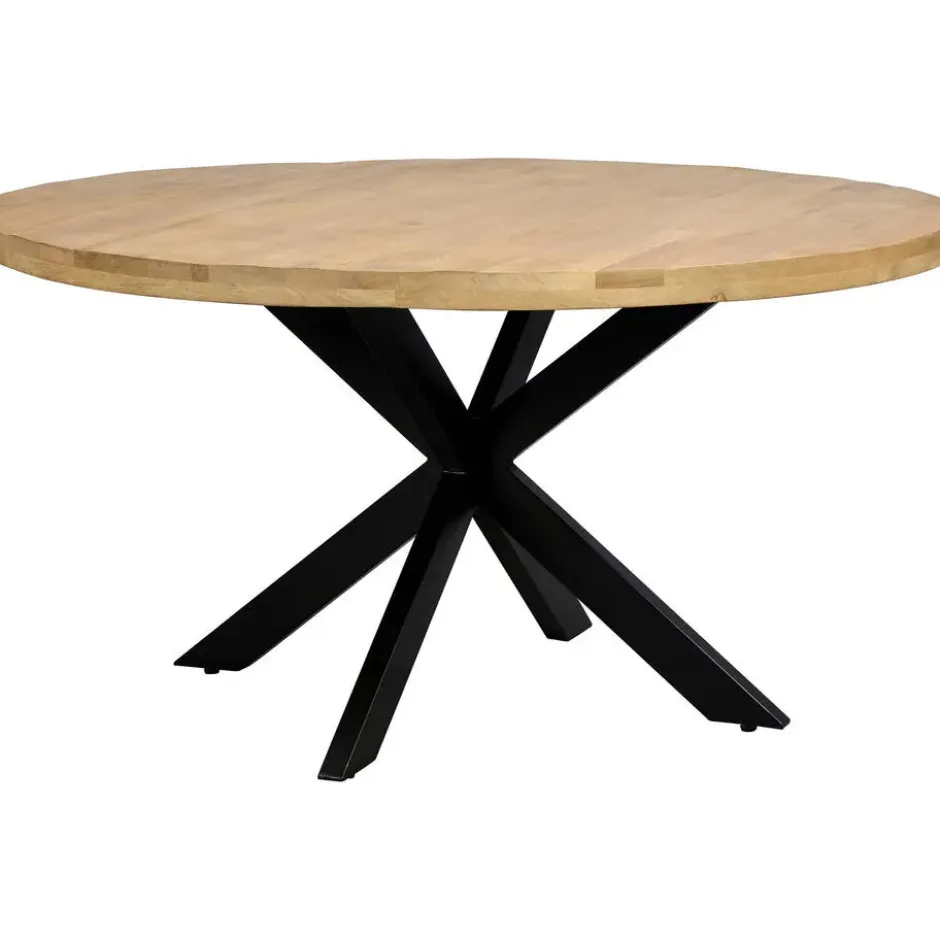 Eettafel Travis rond - mango - Ø150 cm