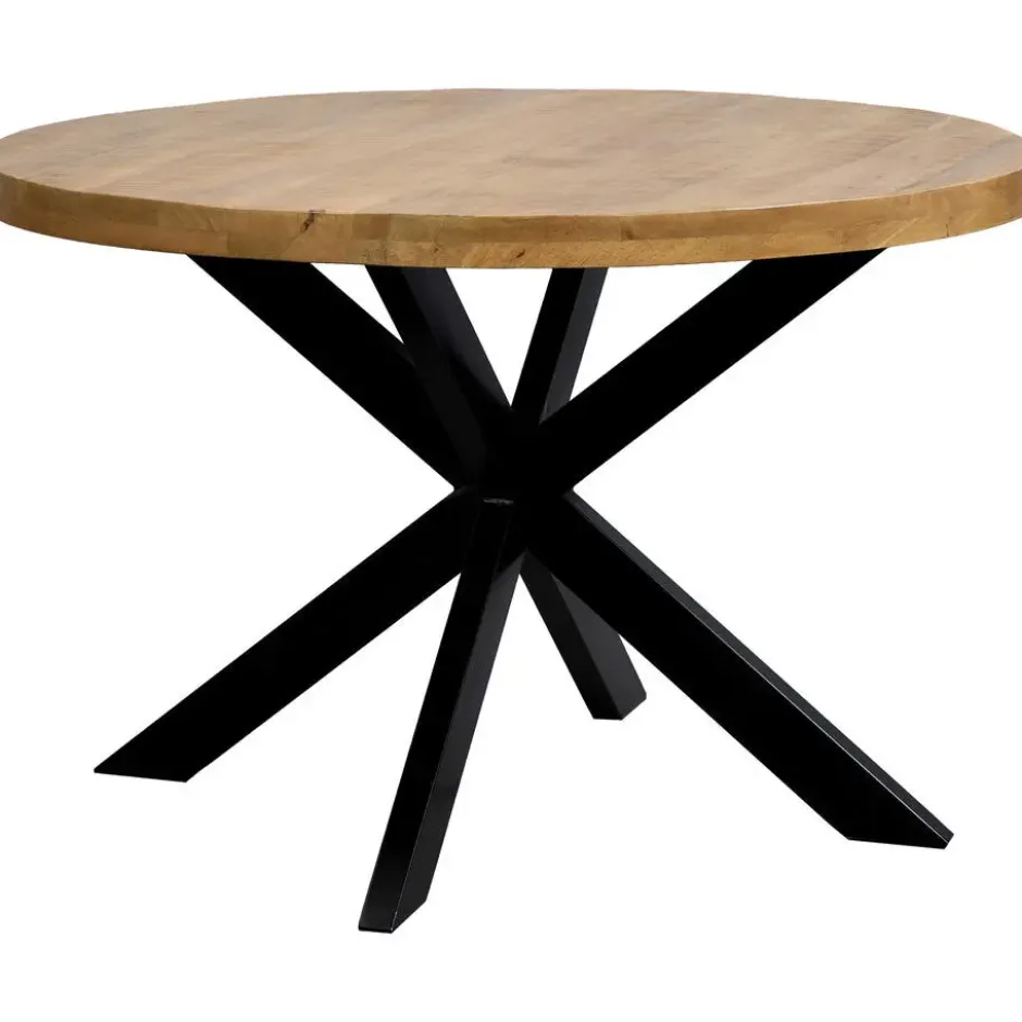 Eettafel Travis rond - mangohout - Ø120 cm
