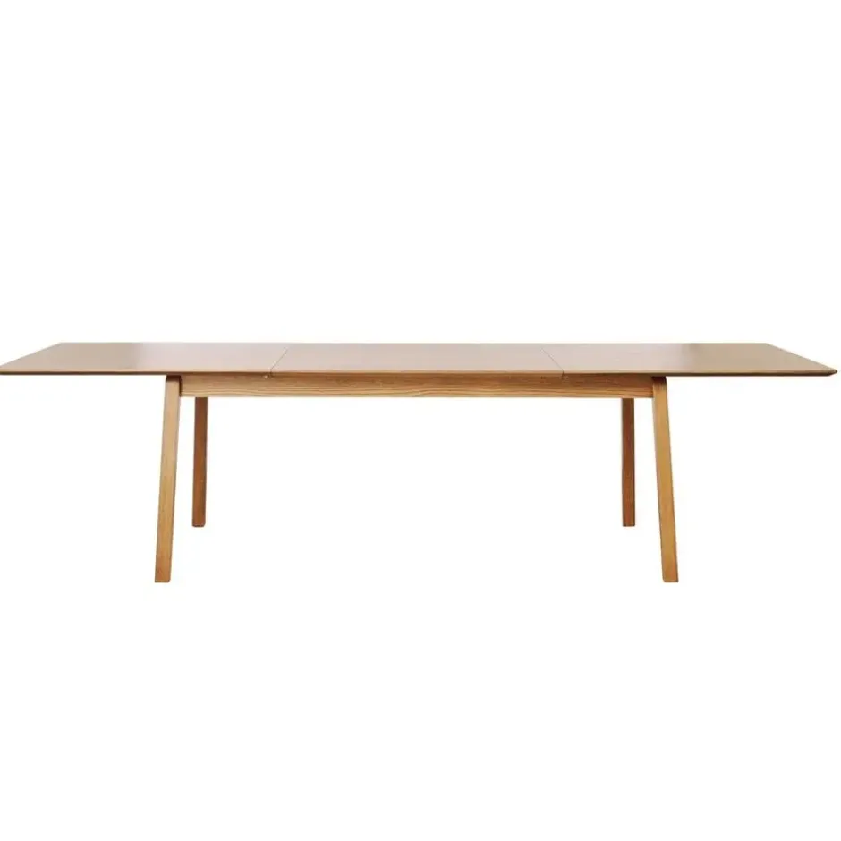 Eettafel Uitschuifbaar - Naturel Eiken - 95x190-290cm - Bari