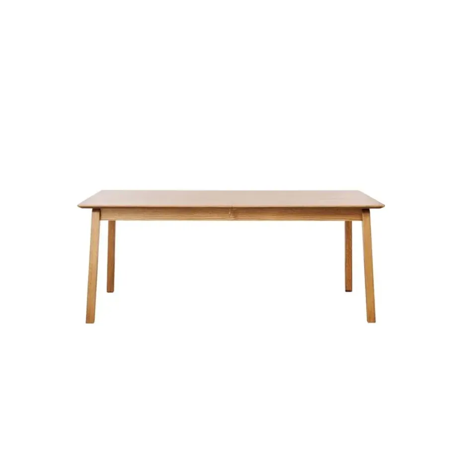 Eettafel Uitschuifbaar - Naturel Eiken - 95x190-290cm - Bari
