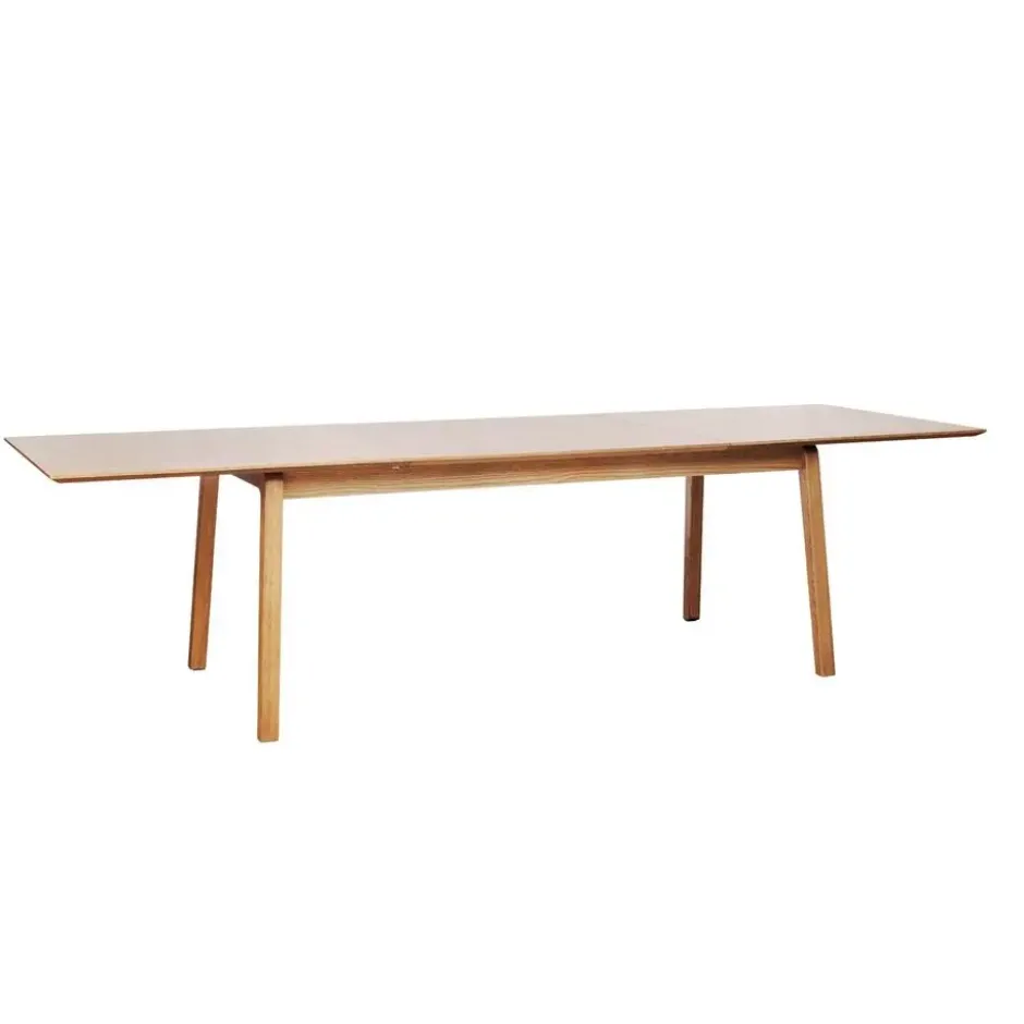 Eettafel Uitschuifbaar - Naturel Eiken - 95x190-290cm - Bari