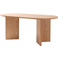 Eettafel voor 6 personen van grenen 180