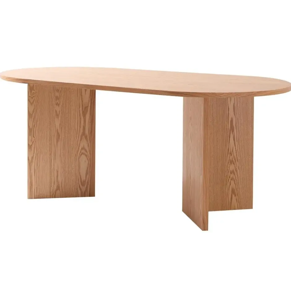Eettafel voor 6 personen van grenen 180