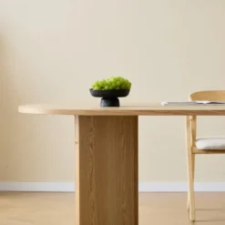 Eettafel voor 6 personen van grenen 180
