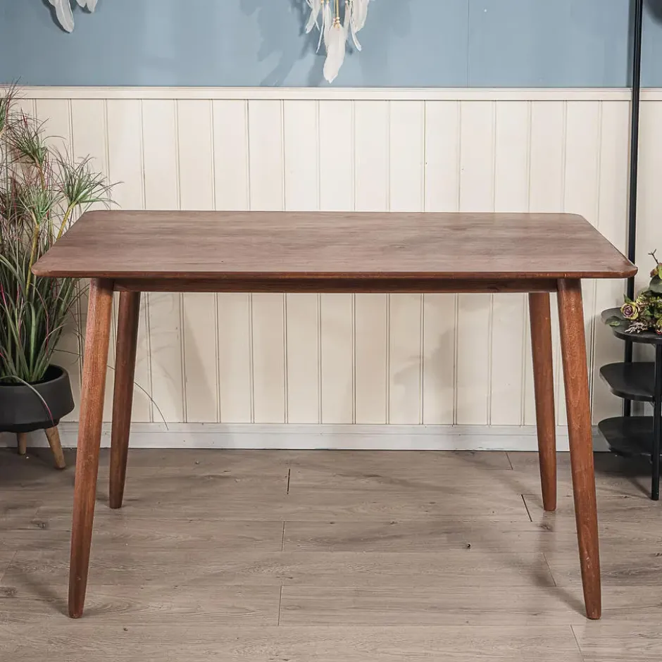 Eettafel voor 4 personen van massief grenenhout L120