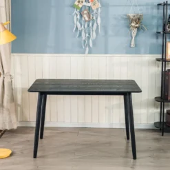 Eettafel voor 4 personen van massief grenenhout L120