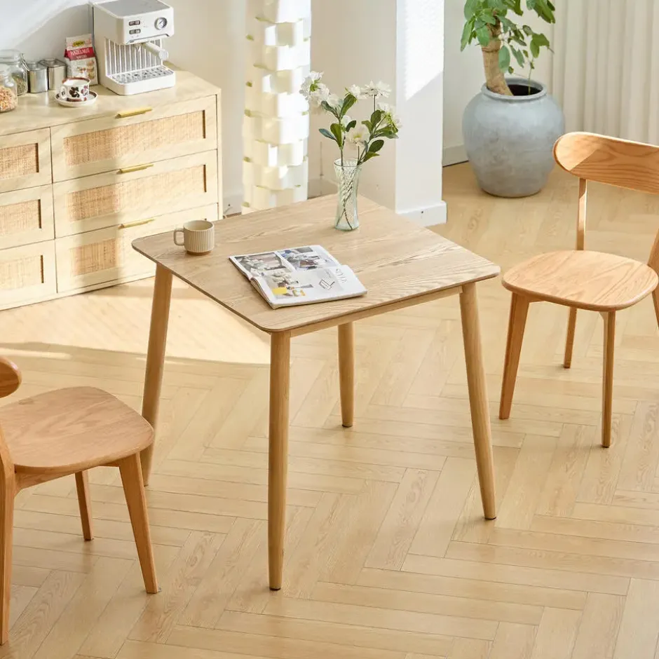 Eettafel voor 4 personen van massief grenenhout L75