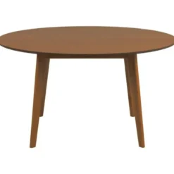 Eettafel Walnoot Rond - 140x140x76cm - Levi