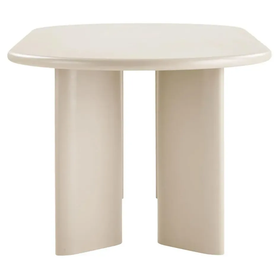 Eettafel Zand - Deens Ovaal - 220x100x75cm - Nagano