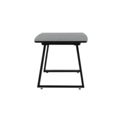 Eettafel Zwart Hout Uitschuifbaar - 160x85x75cm - Inca