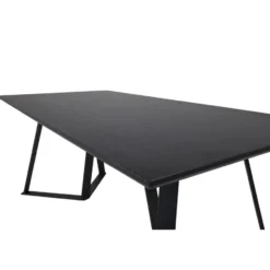Eettafel Zwart Hout - 180x90x75cm - Marina