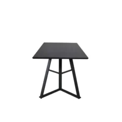 Eettafel Zwart Hout - 180x90x75cm - Marina