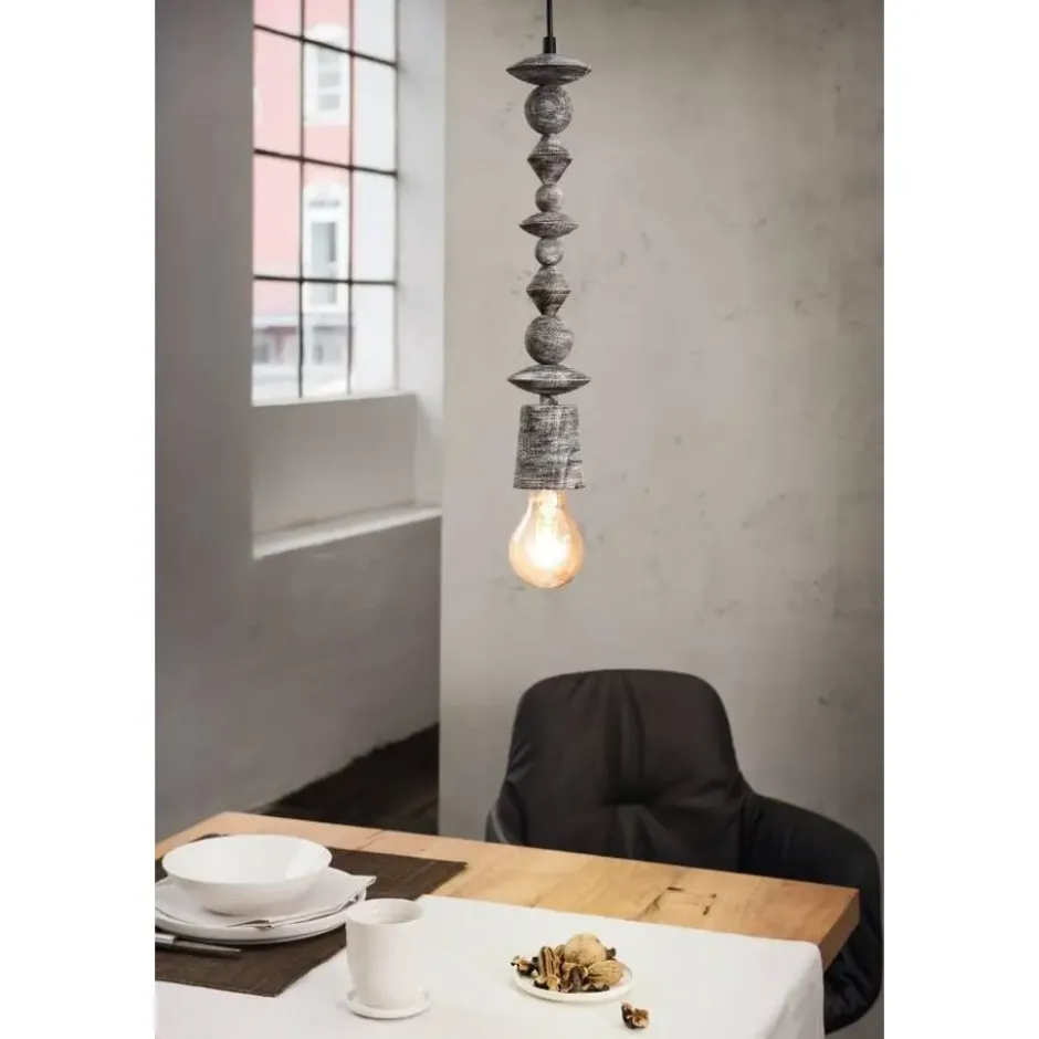 EGLO Avoltri Hanglamp - E27 - 8 cm - Zwart