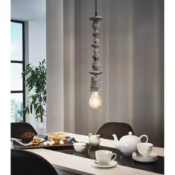 EGLO Avoltri Hanglamp - E27 - 8 cm - Zwart