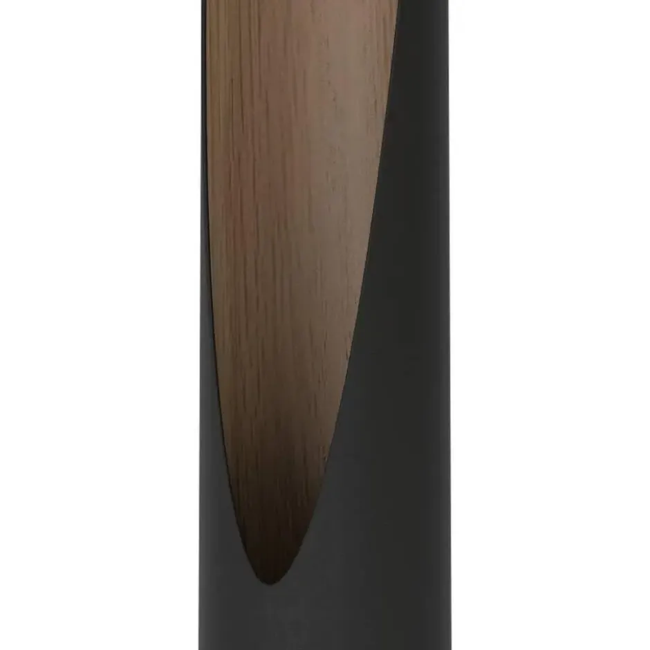 EGLO Barbotto Vloerlamp - GU10 - 136,5 cm - Zwart/Bruin - Staal
