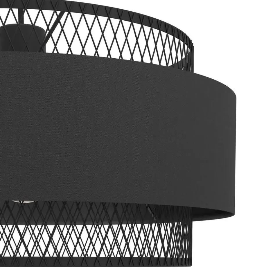 EGLO Bazely Hanglamp - E27 - 40 cm - Zwart