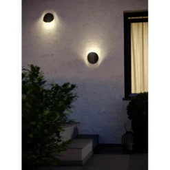 EGLO Briale Wandlamp buiten - LED - Zwart