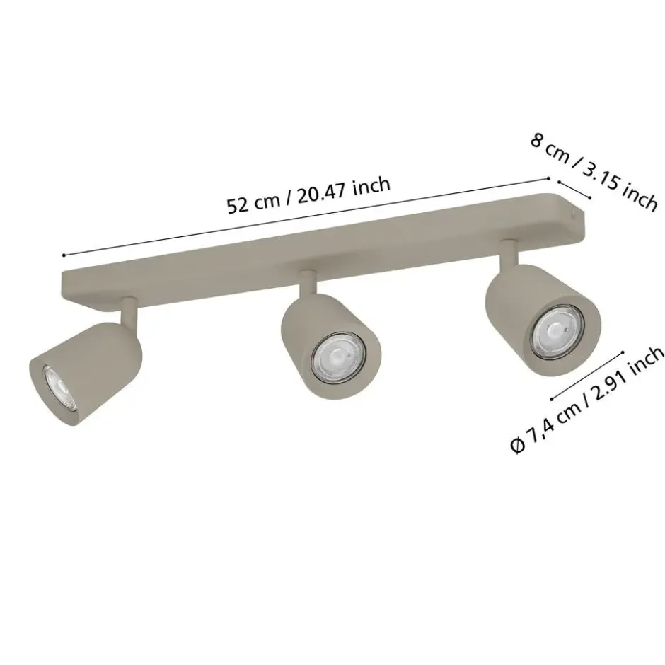 EGLO Camaldoli Opbouwspot - GU10 - Zand