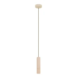EGLO Caminia Hanglamp - GU10 - Ø 6 cm - Zandkleur/Beige/Goud