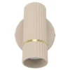 EGLO Caminia Wandlamp - GU10 - 15,5 cm - Zandkleur/Beige/Goud