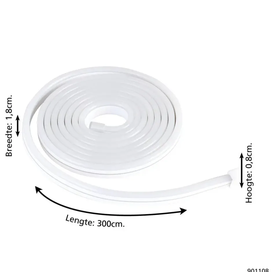 EGLO connect.z Neon Stripe Z LED Strip - 300 cm - Instelbaar RGB