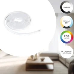 EGLO connect.z Neon Stripe Z LED Strip - 300 cm - Instelbaar RGB