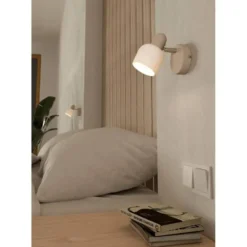 EGLO Corato Spot - E14 - 15.5 cm - Wit/Beige - Glas