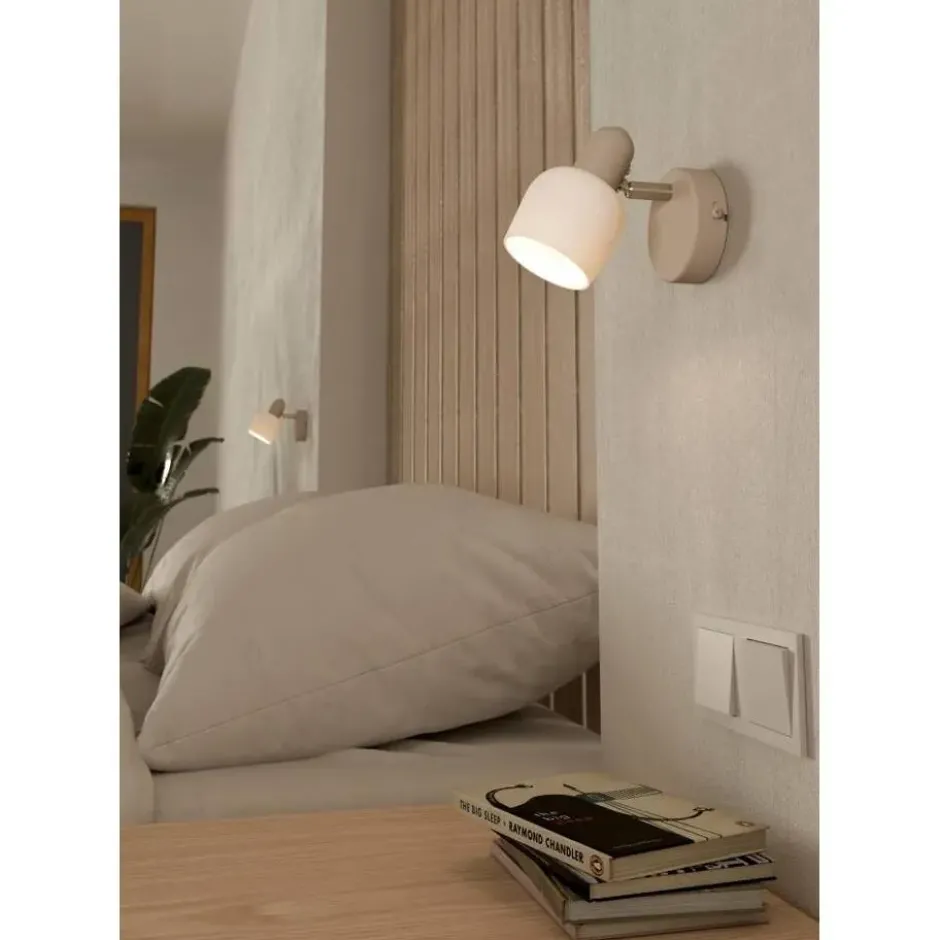 EGLO Corato Spot - E14 - 15.5 cm - Wit/Beige - Glas