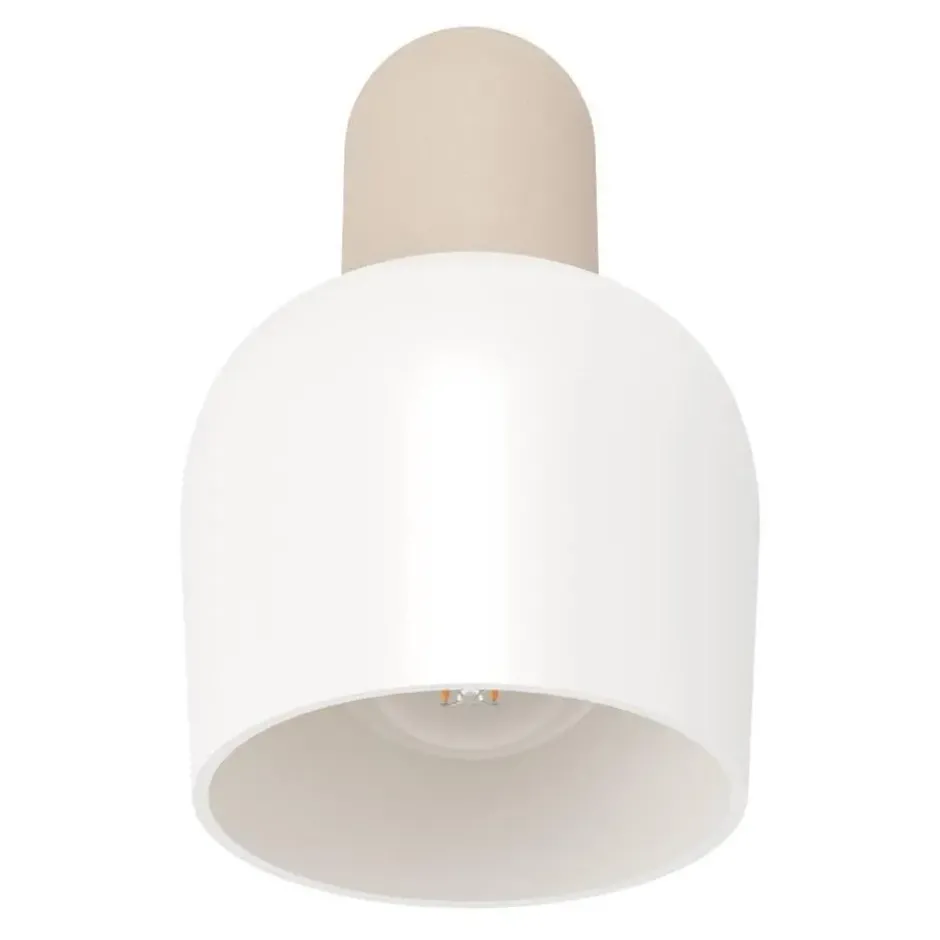 EGLO Corato Spot - E14 - 15.5 cm - Wit/Beige - Glas